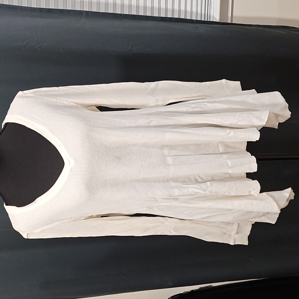 CAbi Cream Long Sleeve Top